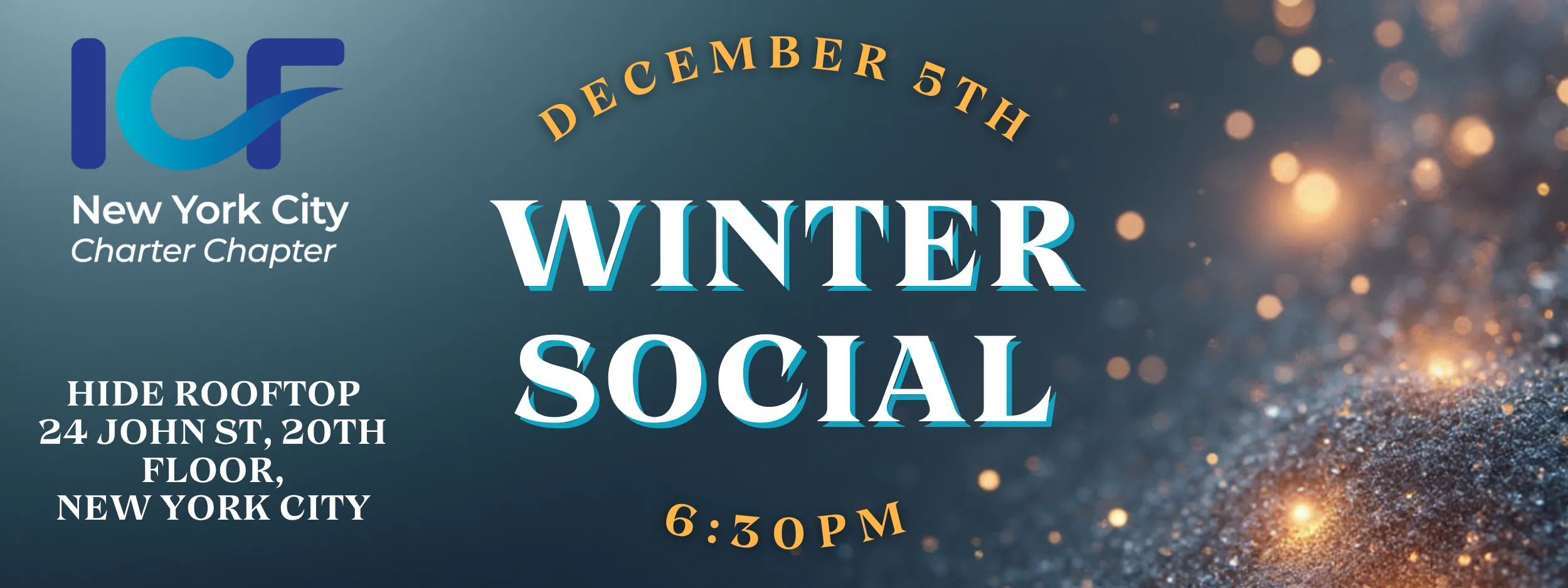Celebrate the Community with ICF NYC Chapter’s Winter Social